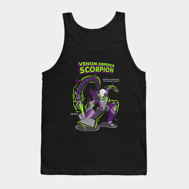 Mobile Legends Gusion Venom Emperor Scorpion Tank Top by Holistic